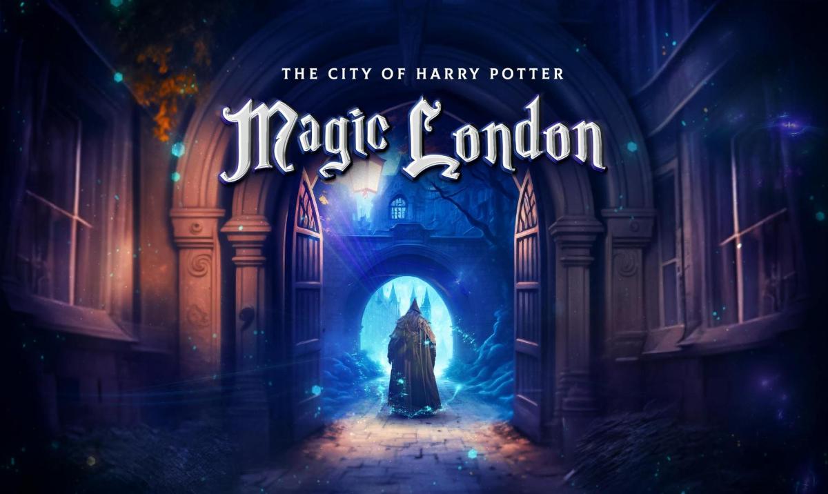 Veggspjald fyrir Harry Potter-leikinn í London
