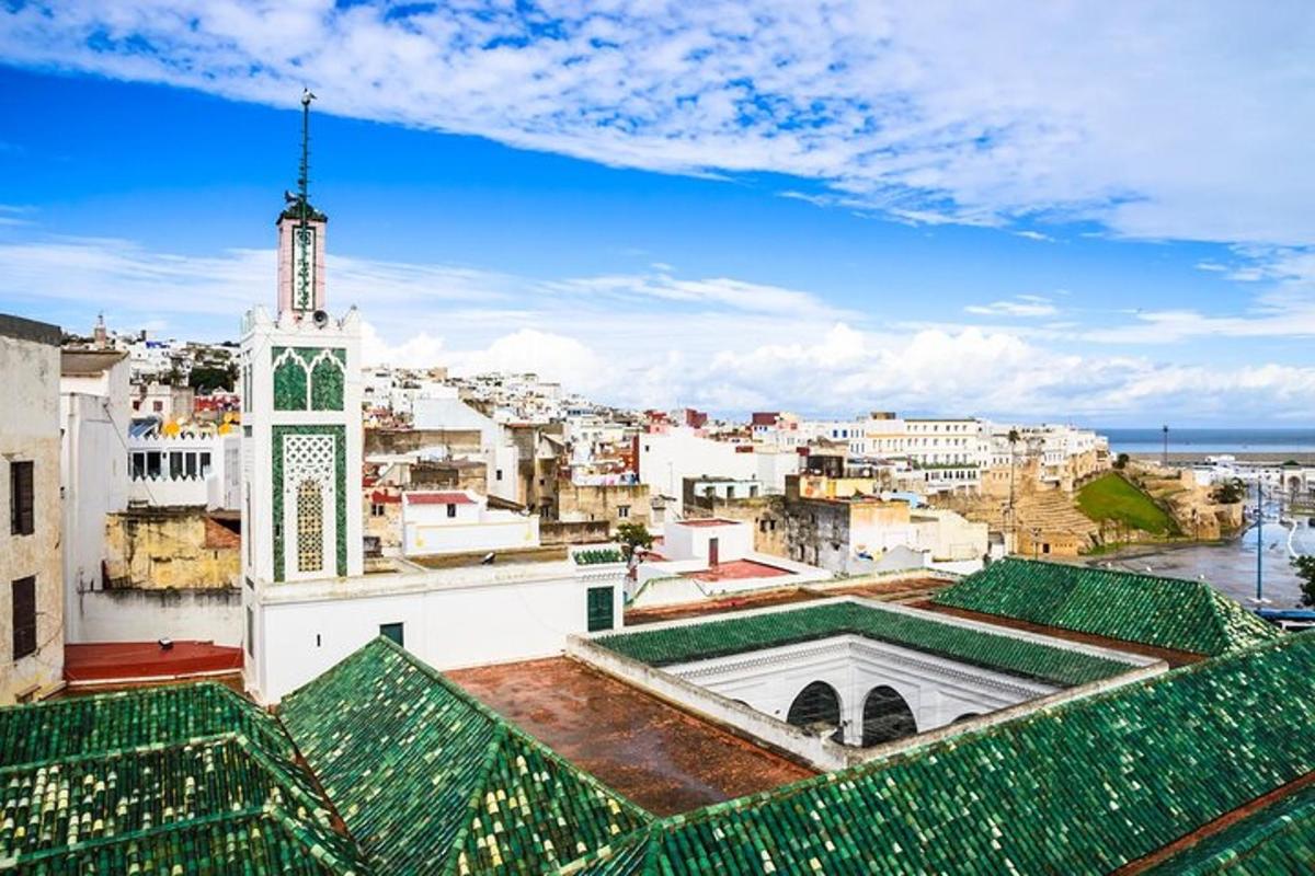 a view of a city from the roof of a building