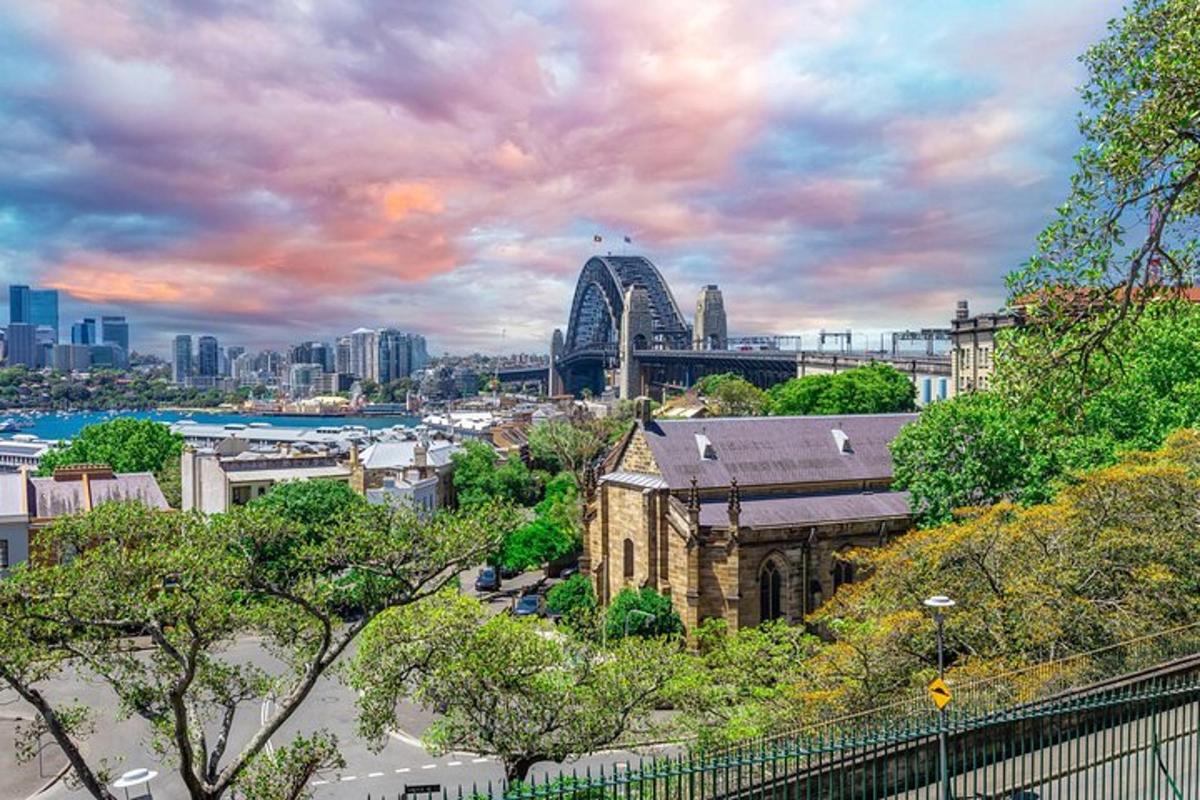pemandangan bandar sydney dengan bangunan