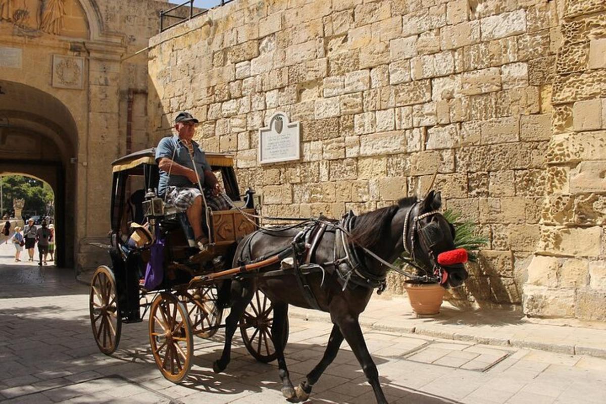 un home que viatja en un carruatge tirat per cavalls