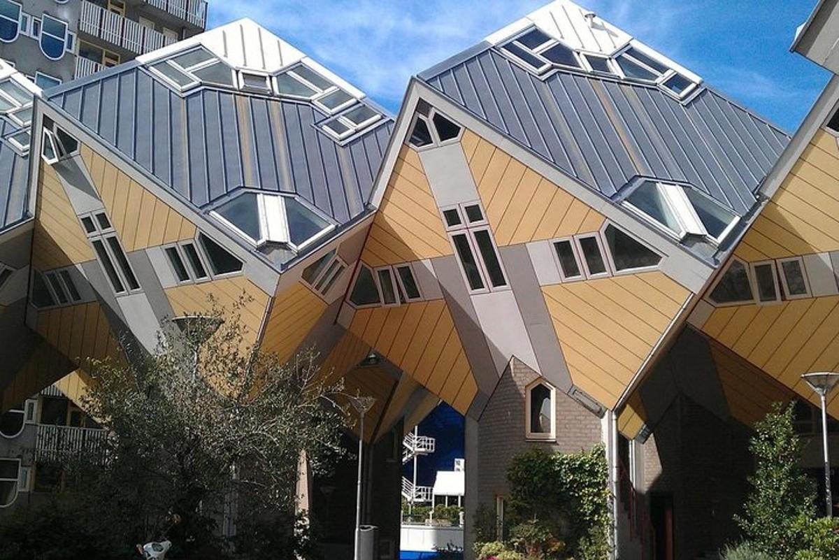 a house shaped like a house with its windows