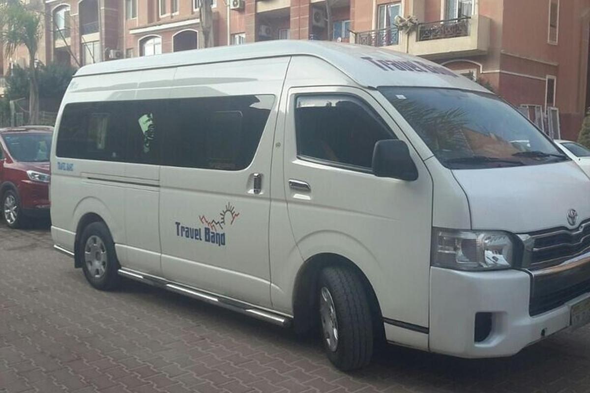a white van is parked on a street