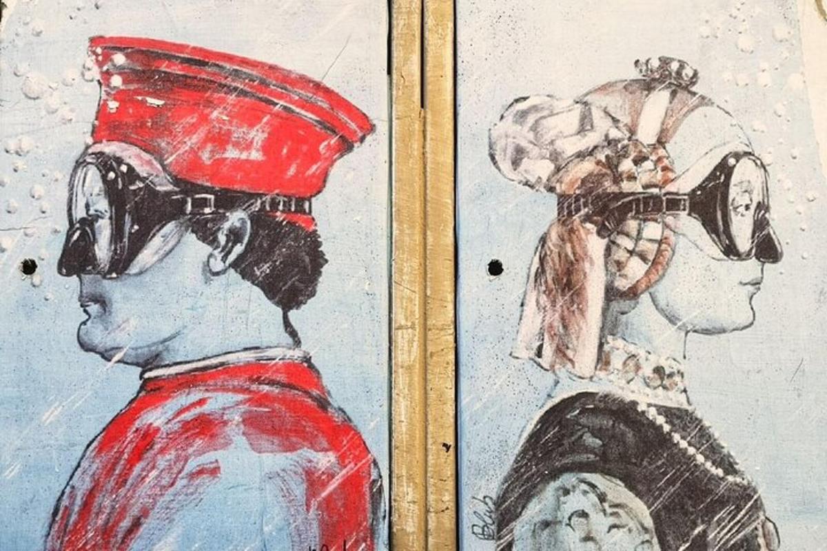 due dipinti di un uomo e una donna