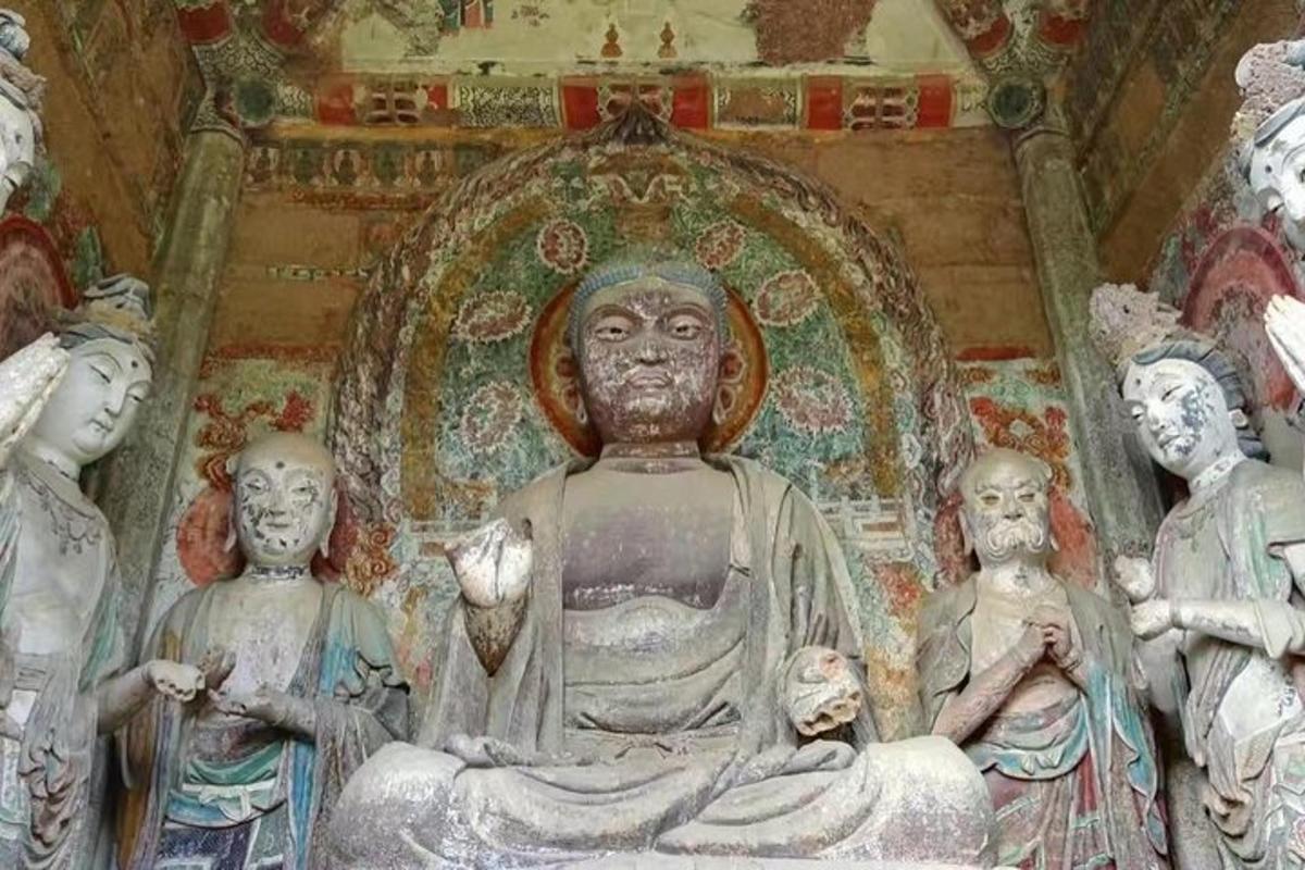 寺庙里的神像