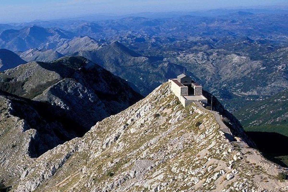 a view of the top of a mountain