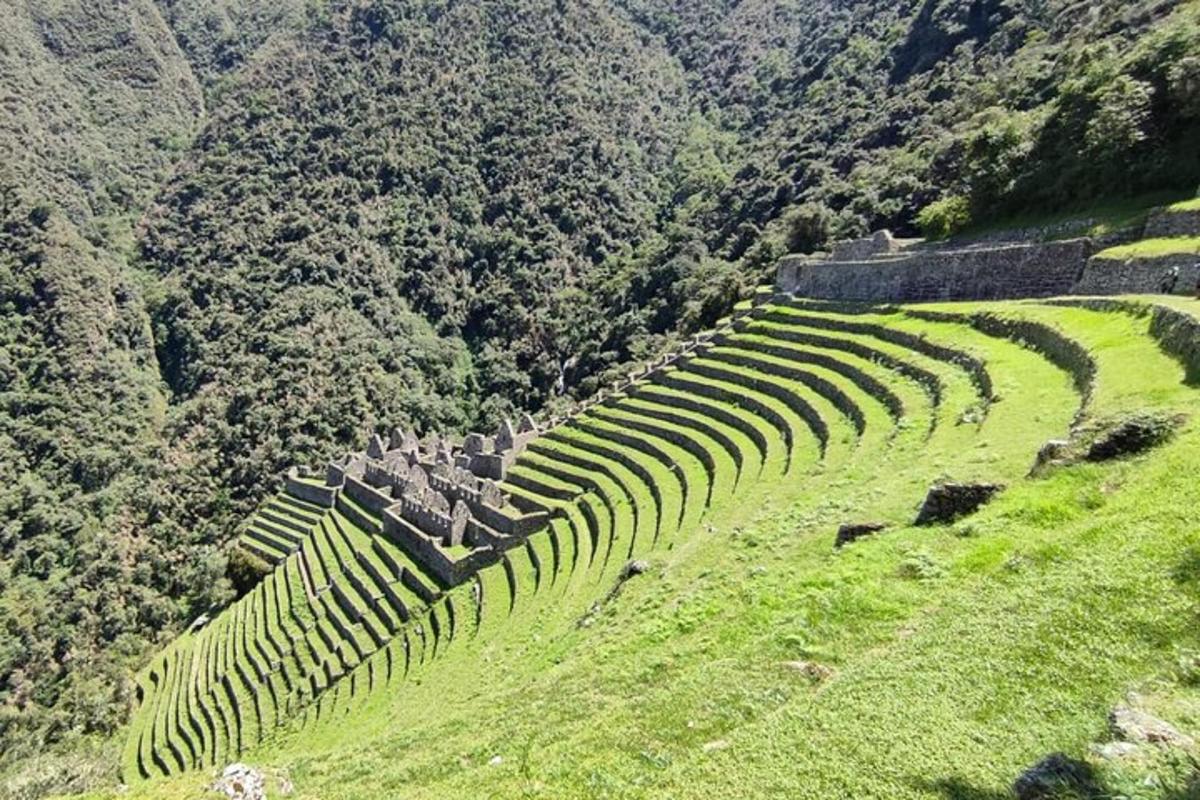 an ancient amphitheater on the side of a mountain