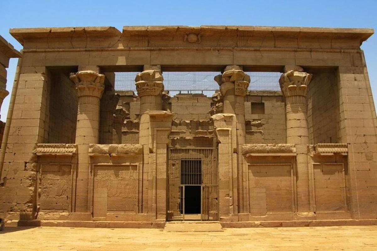 a large stone building with columns on the front