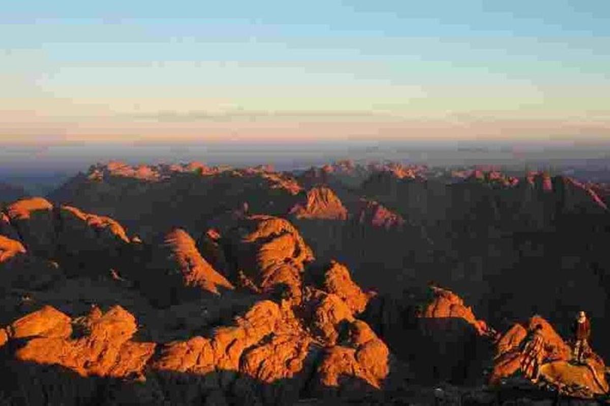 una vista del Gran Canyó a la posta de sol