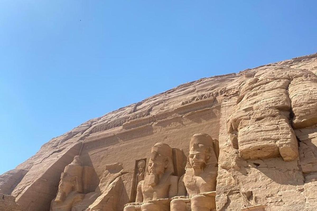 obrázek chrámu Abú Simbel