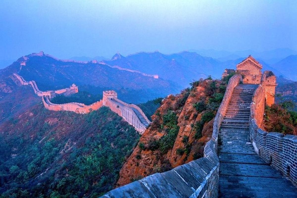 näkymä Kiinan muurille