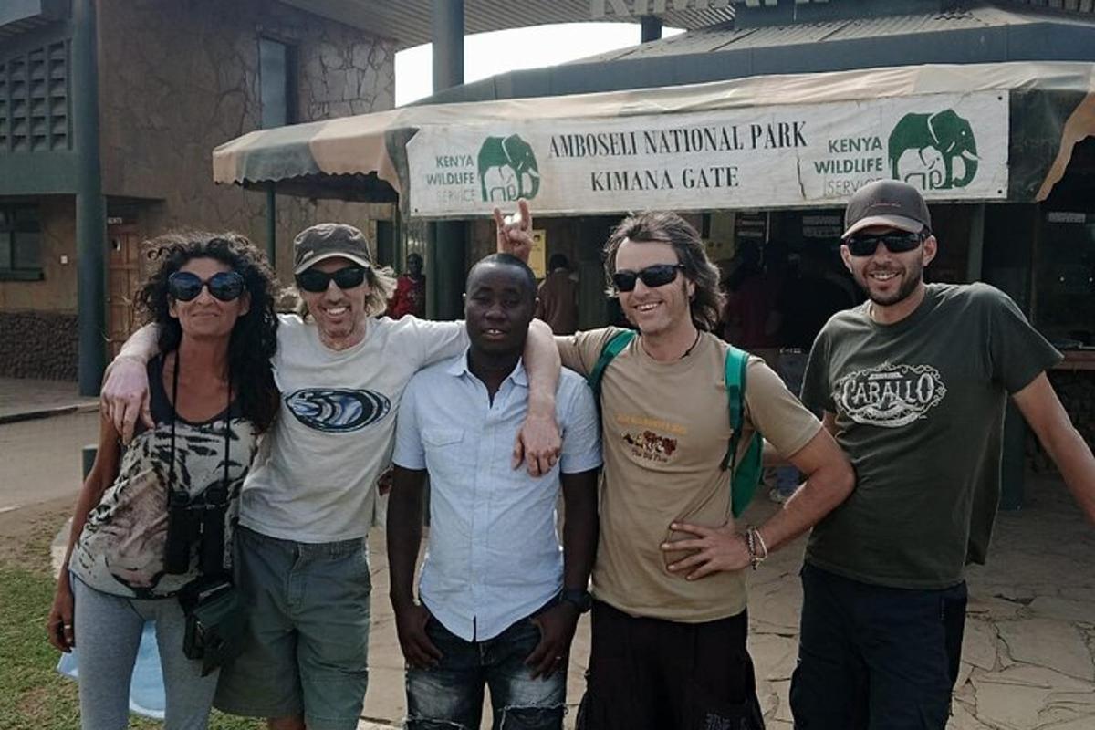 a group of people posing for a picture