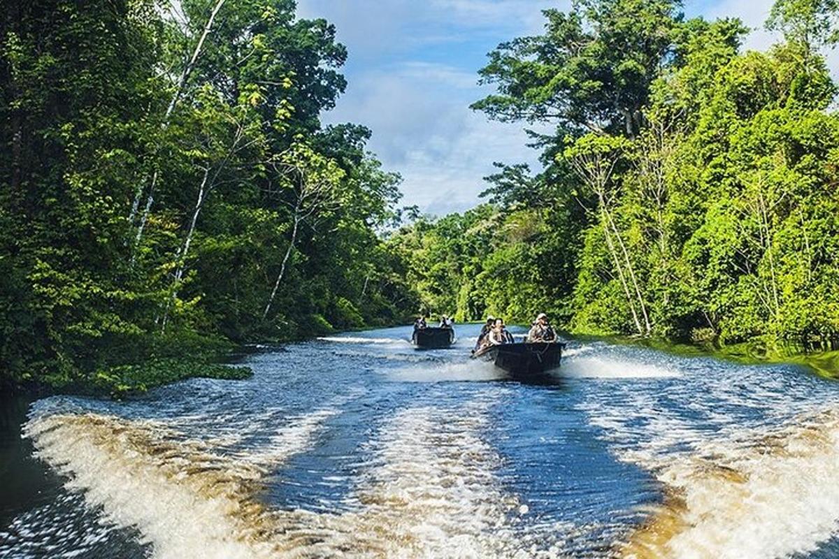 hai chiếc thuyền trên sông có người trên đó