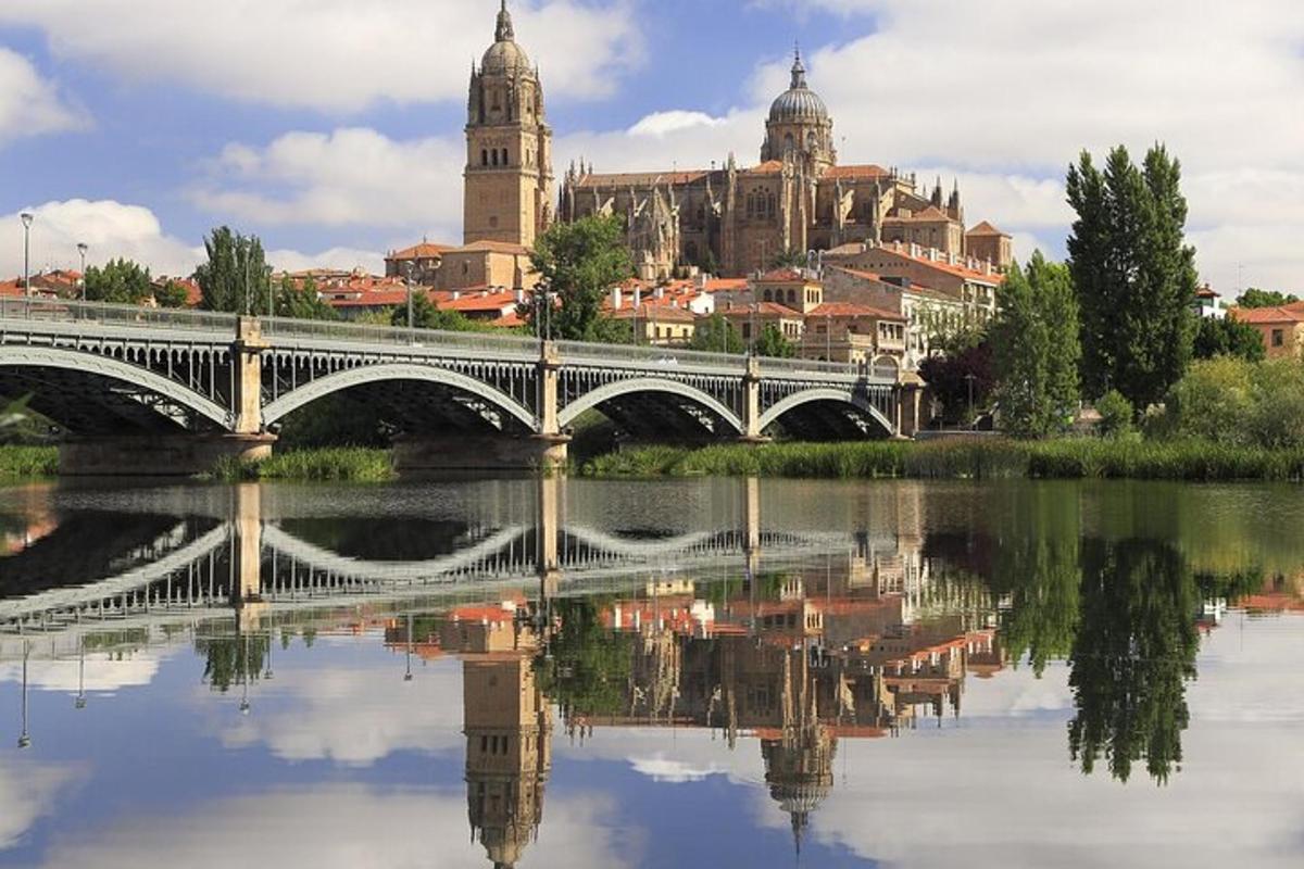 un puente sobre un río frente a una ciudad