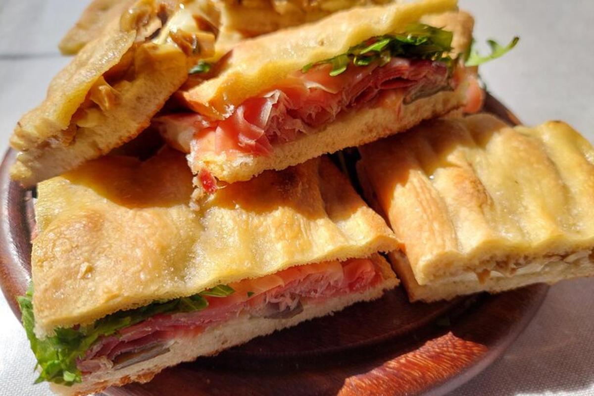 a sandwich cut in half on a plate