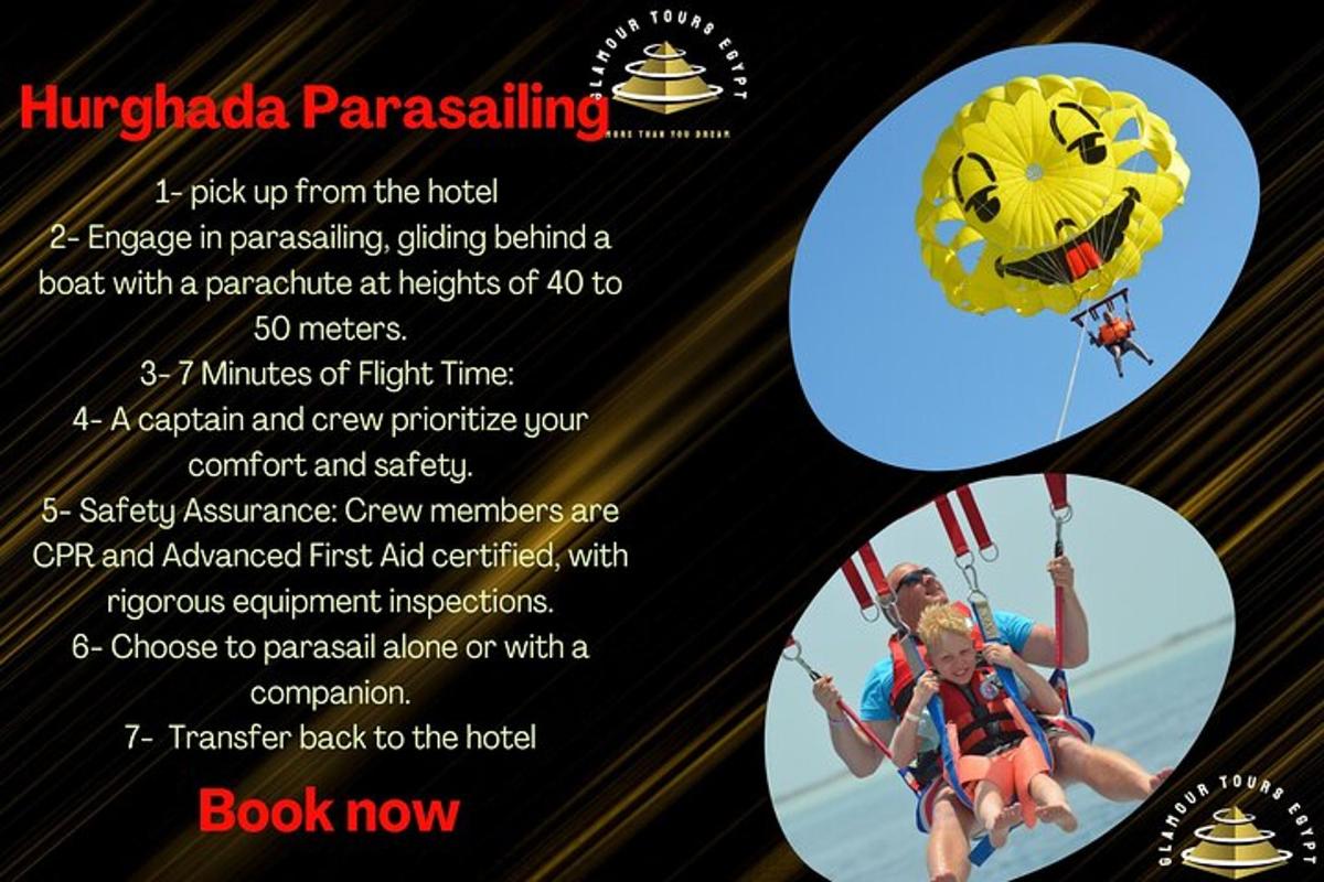 a flyer for the huipilagi parasailing event