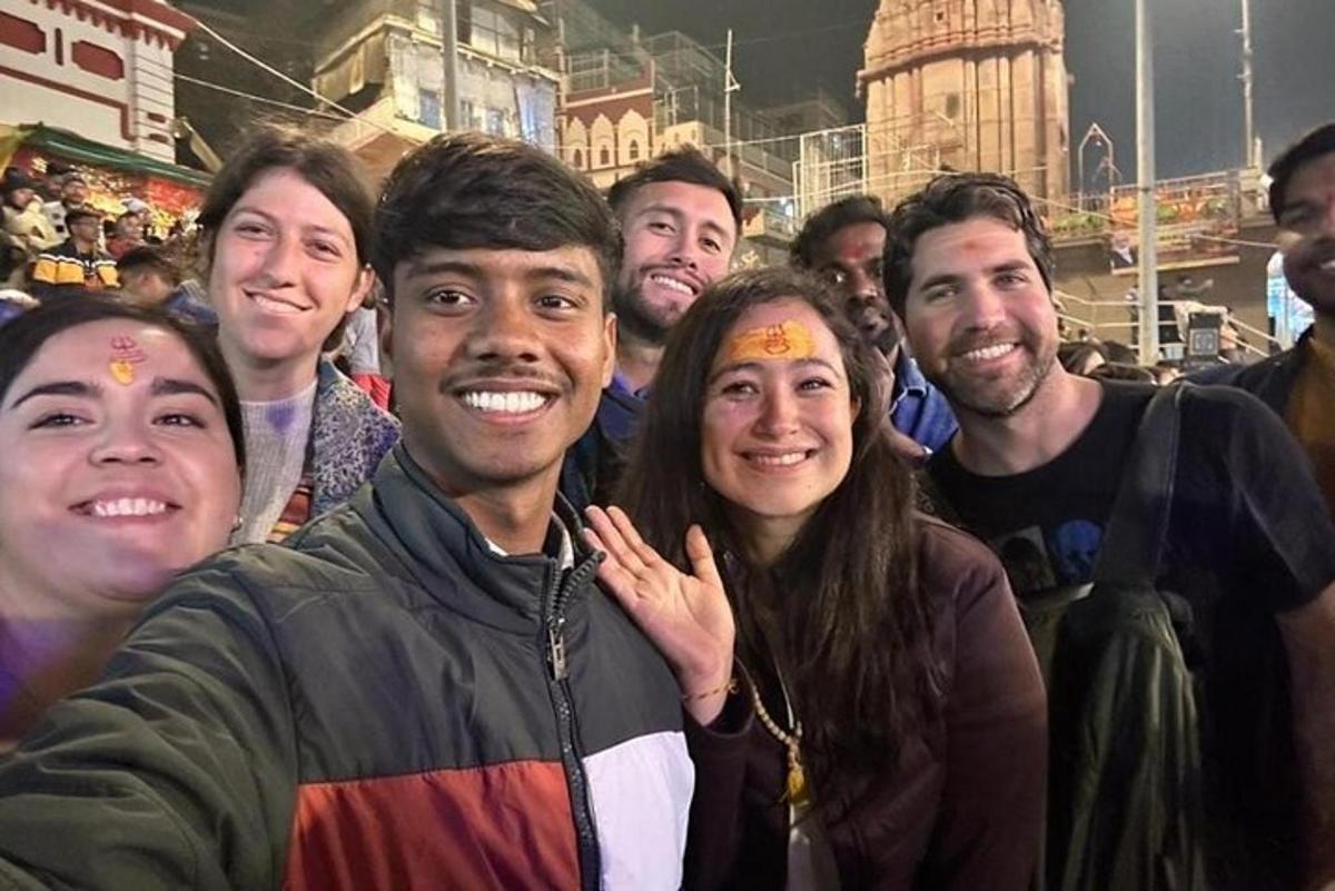 a group of people posing for a picture