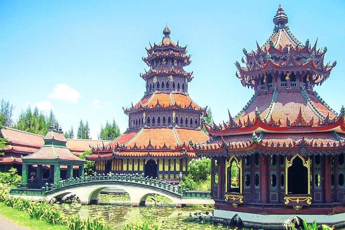 um grande edifício com duas torres no topo