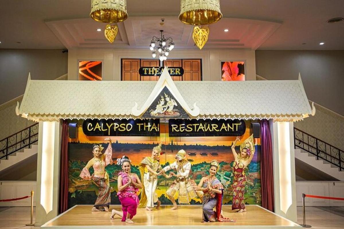 a group of people performing on a stage