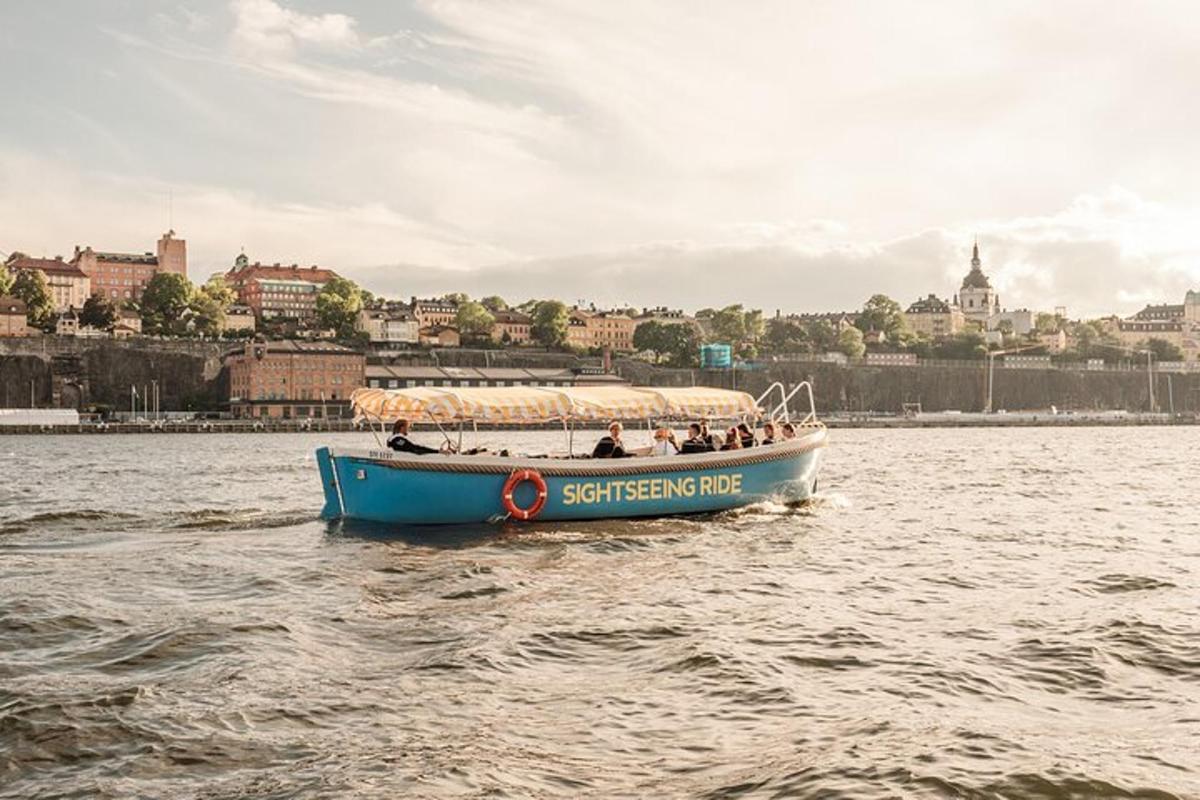 a group of people riding a boat on the water