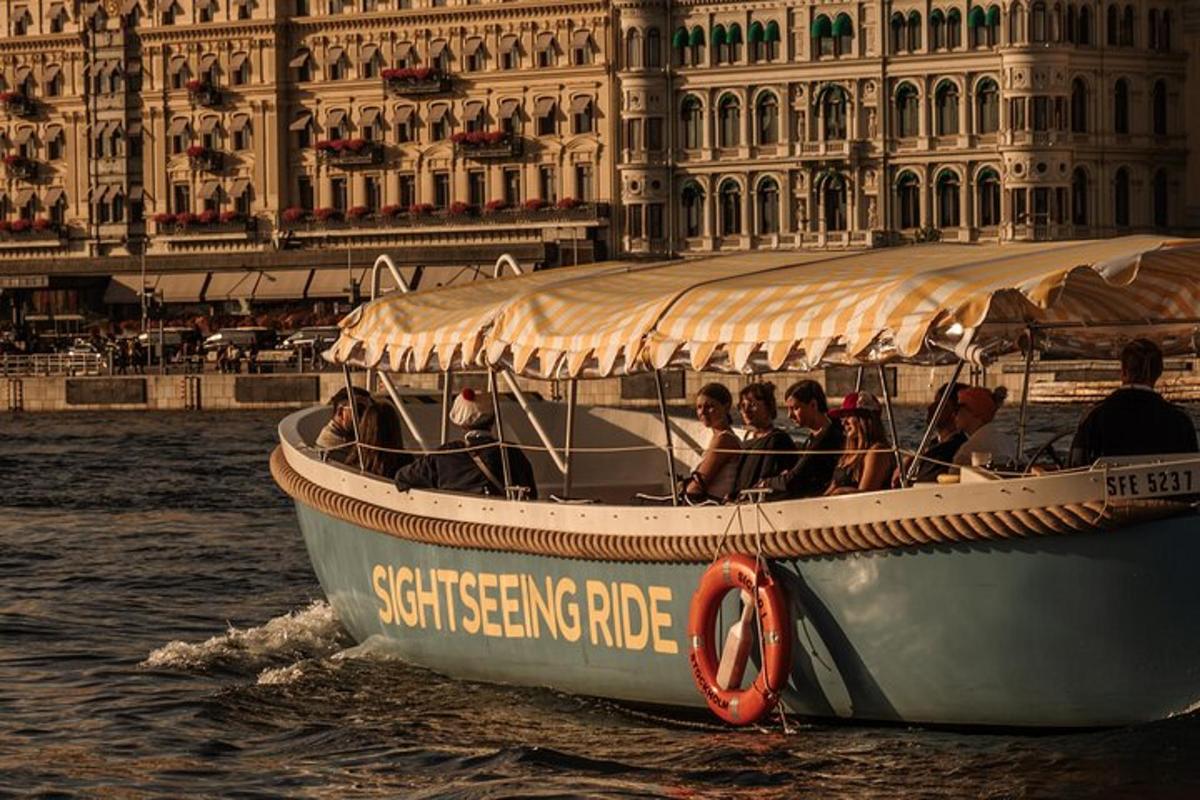 a group of people on a boat in the water