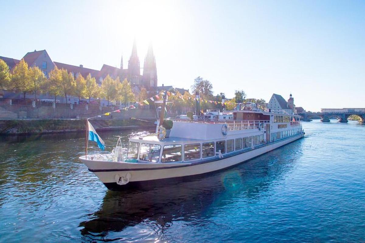 a boat in the water on a river