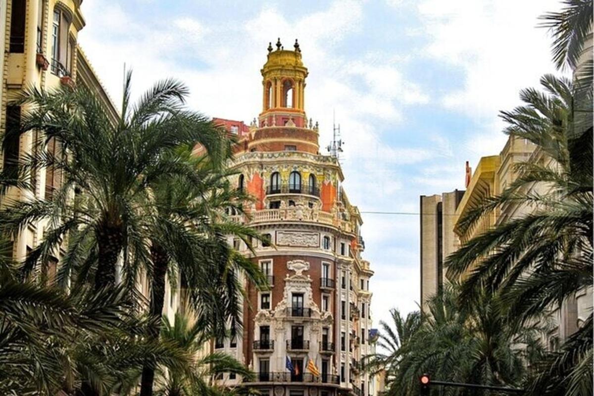 a tall building with a clock tower on top of it