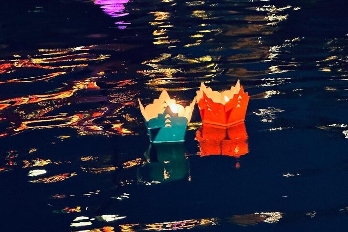an image of a toy boat in the water