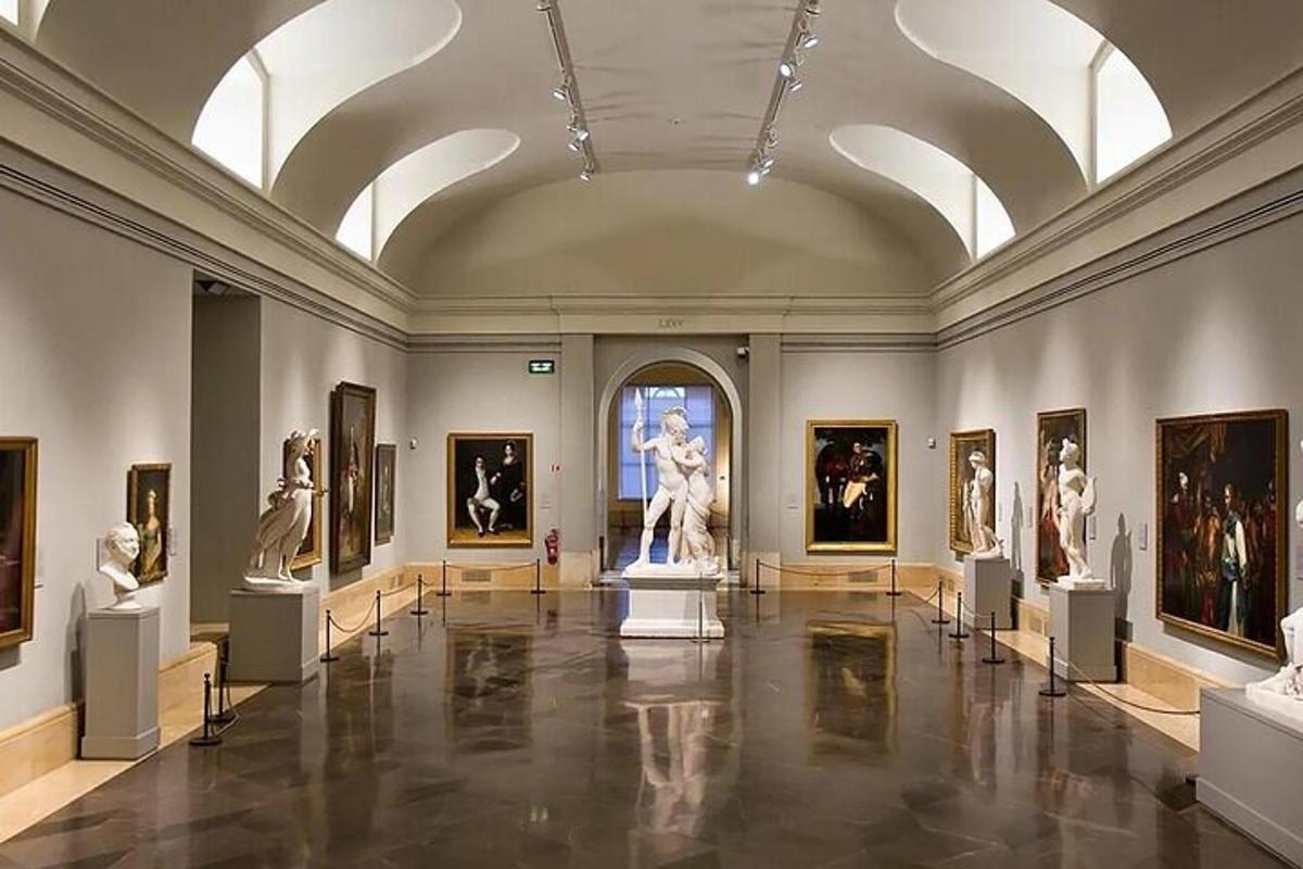 muzeum s množstvím vystavených uměleckých děl