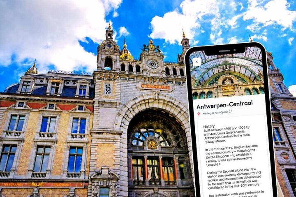 telefon komórkowy leżący przed budynkiem