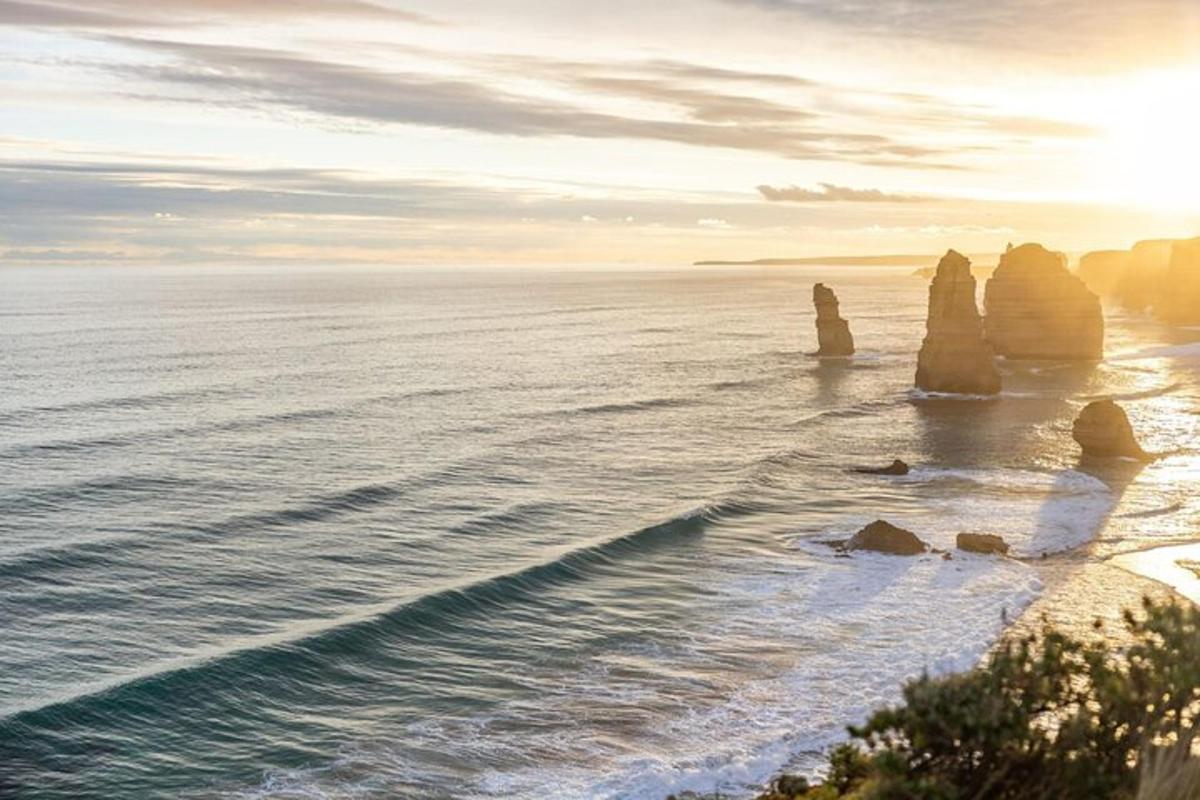una vista dei dodici apostoli della grande strada oceanica