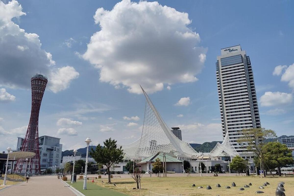un grande edificio bianco con piccioni in una città