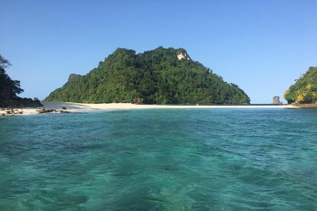 an island in the middle of the ocean