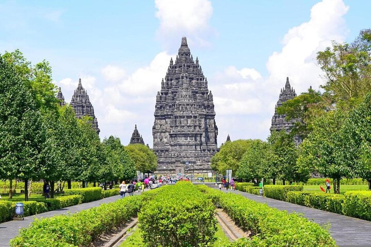 una vista dei templi di Angkor Wat in Cambogia
