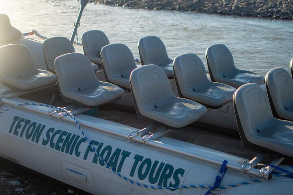 a group of chairs sitting on the back of a boat