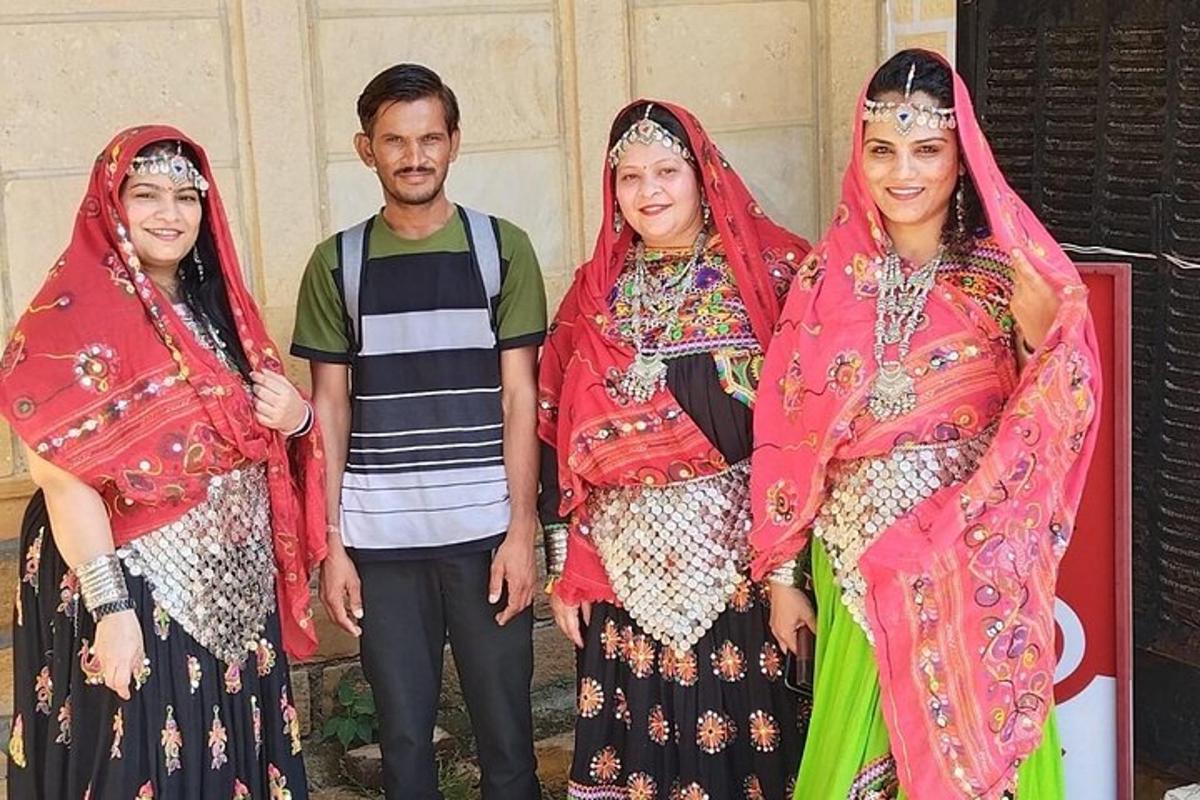 a group of three people posing for a picture
