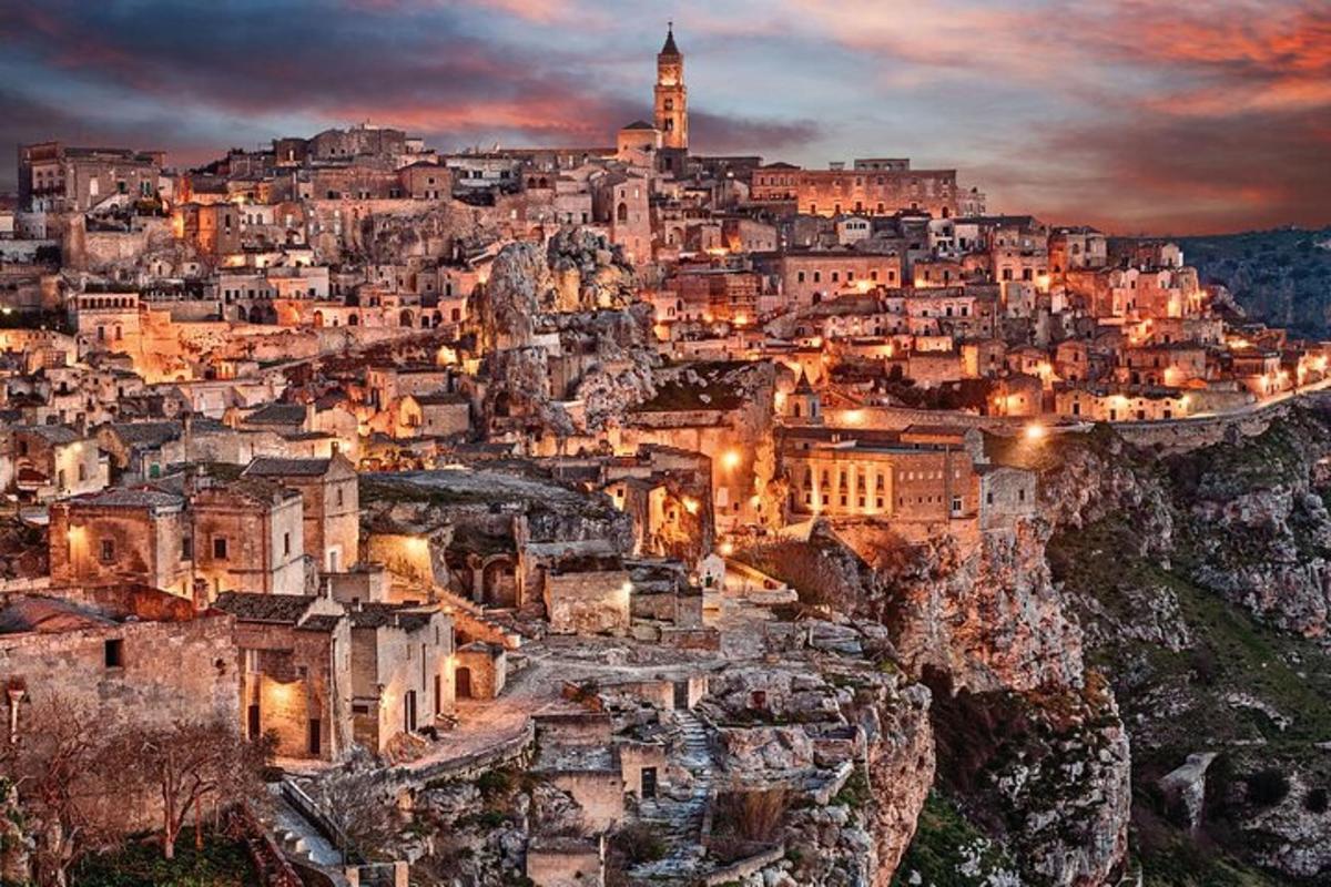 gece bir şehrin görünümü
