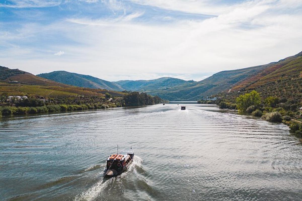 a boat in the water on a river