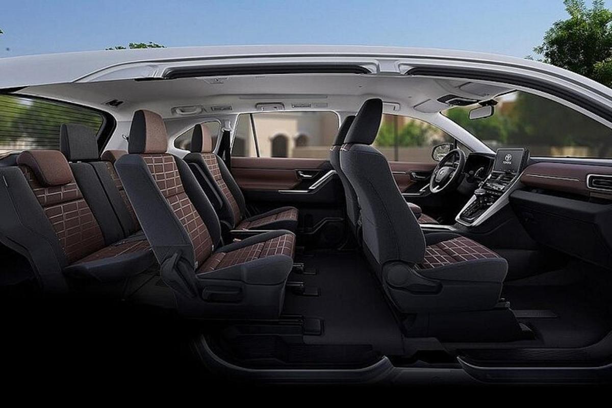 a view of the back seats of a car