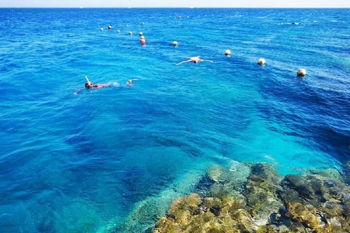 skupina ljudi, ki plavajo v oceanu