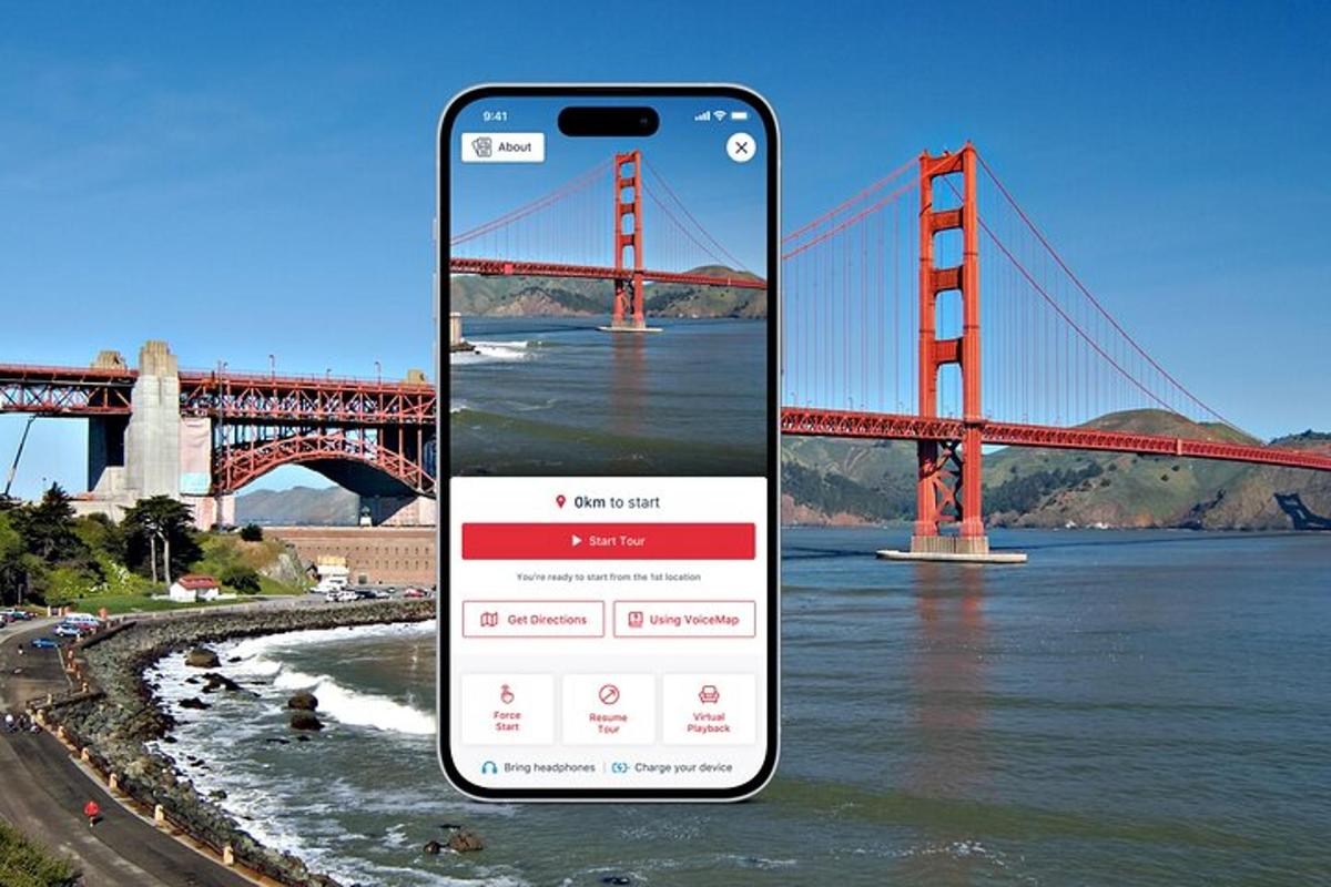 mobilni telefon fotografira most