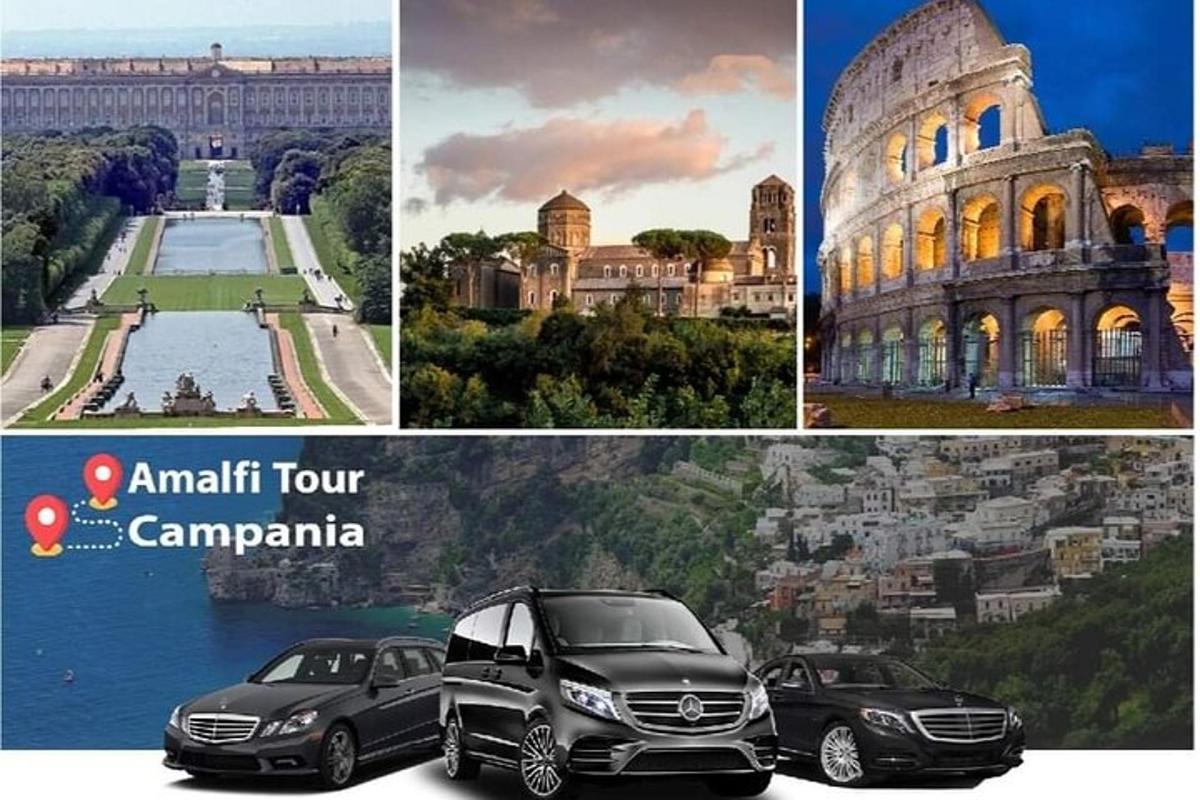 un gruppo di quattro immagini di automobili ed edifici