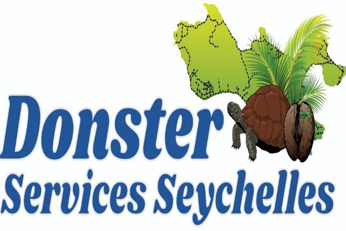 a logo for a services company with a pineapple