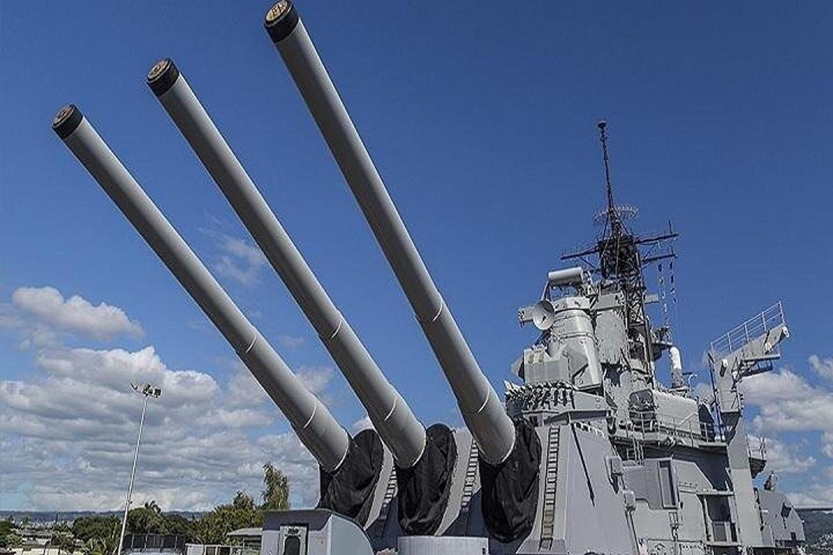 a bunch of pipes on a battleship