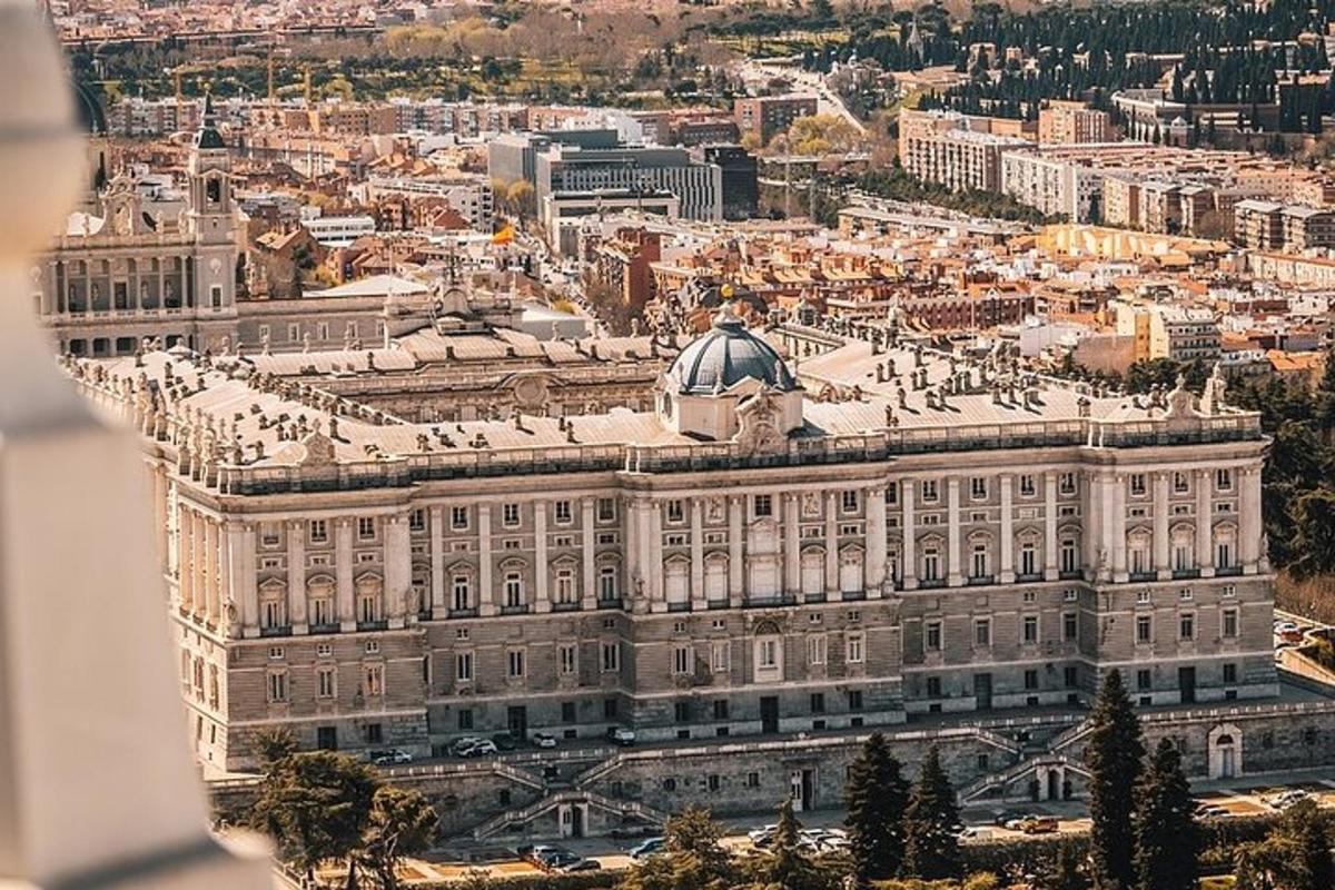an aerial view of the palace of parliament in vienna