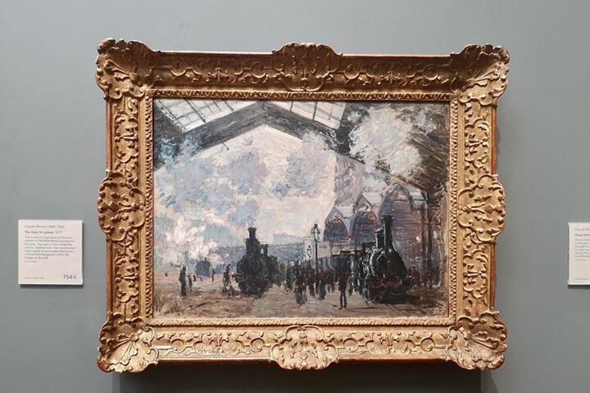 o imagine a unui tablou dintr-o expoziție de muzeu