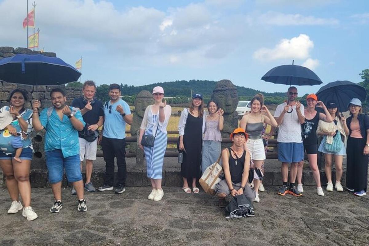 a group of people posing for a picture