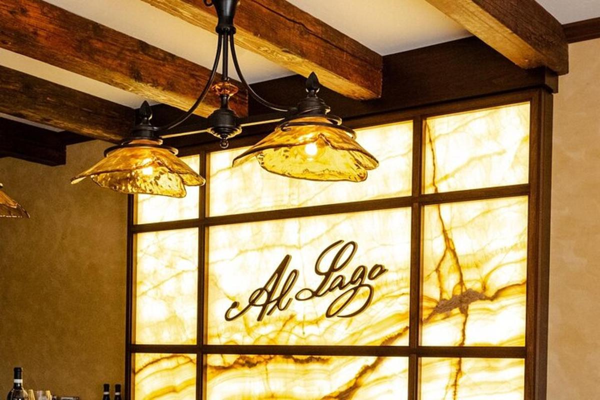 a chandelier is hanging in front of a window