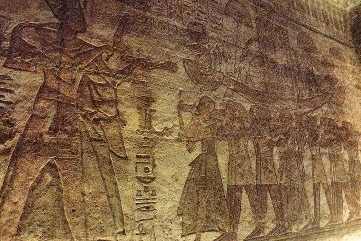 a painting on the side of a wall