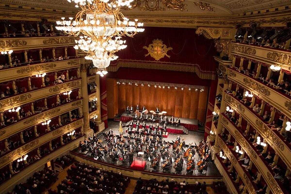 orkestri ülaltvaade auditooriumis