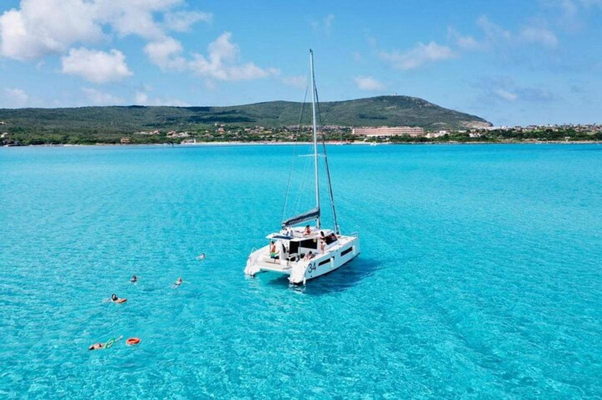 a boat in the middle of a large body of water